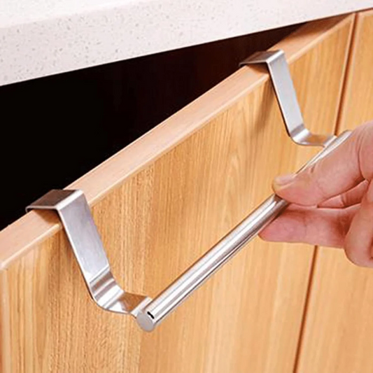 Over Cabinet Door Towel Rack - 1 Pcs