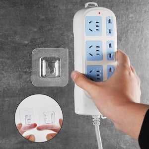 Self Adhesive Hooks Tape (10 Pairs)
