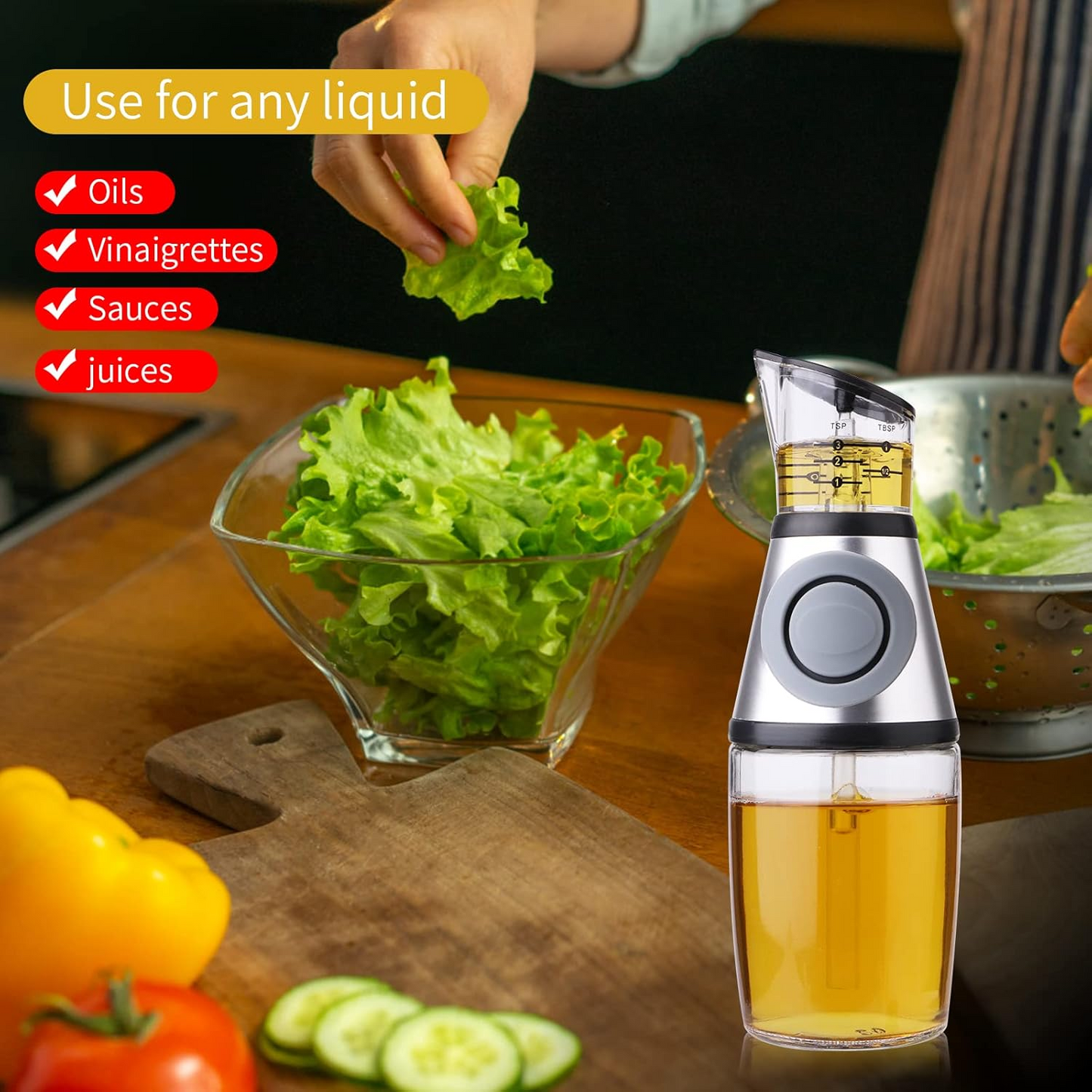 Oil Bottle | Precise Measuring