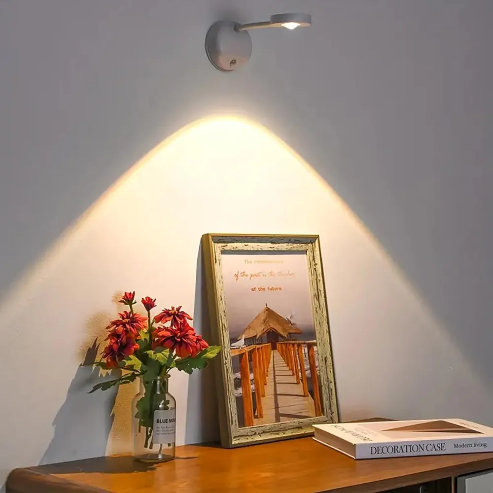 360 Recheargable Sensor LED Spotlight Adjustable