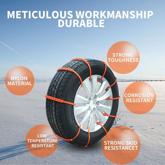 10 Pieces Car Tire Anti-Slip For Snow Ice Mud