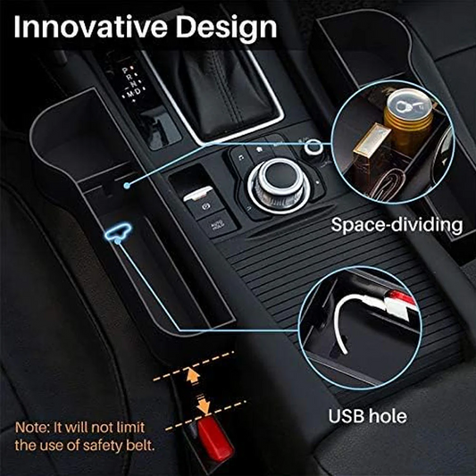 Car Seat Organiser with Cup Holder