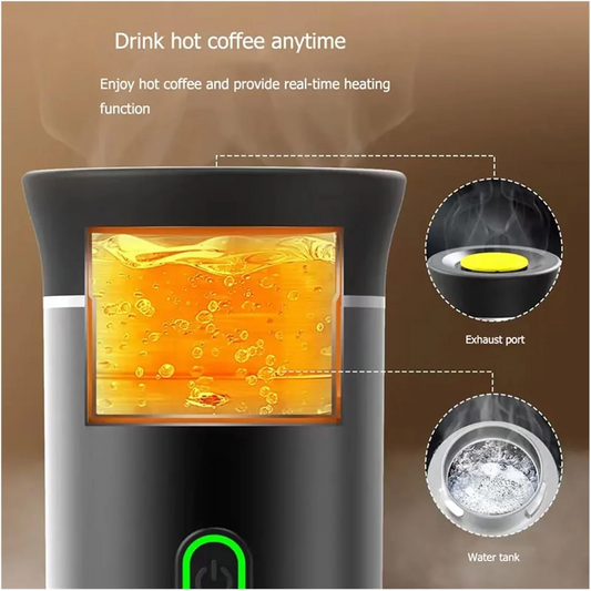 Portable Wireless Electric Coffee Machine Maker