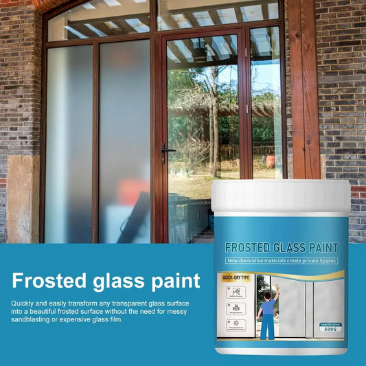 Glass Window Privacy Paint | Portable Frost Spray Paint 300G
