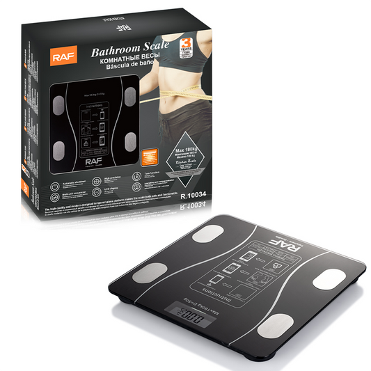 RAF Electronic Floor Scale, Maximum 180 kg R10034