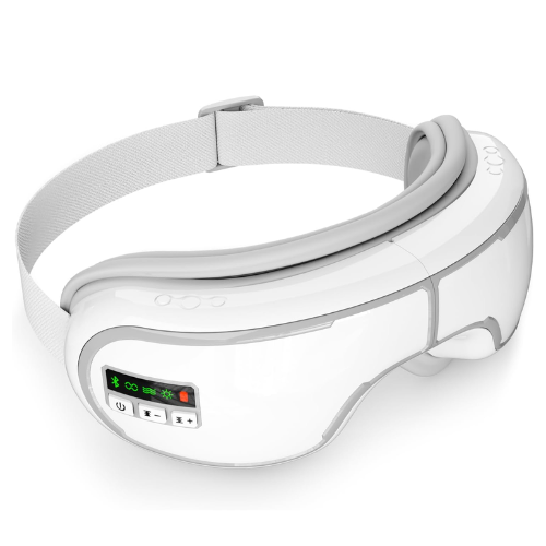 Heated Eye Massager with Compression for Migraine & Eye Relief