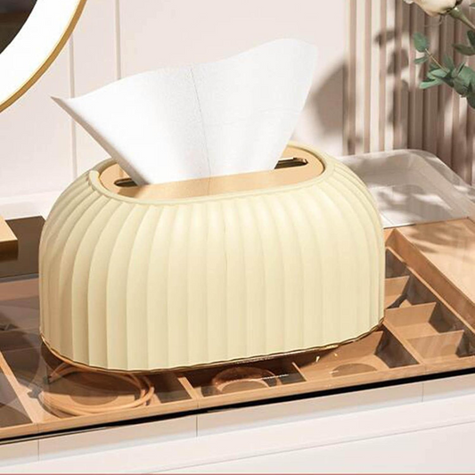 Automatic Lifting Tissue Box Napkin Storage Organizer