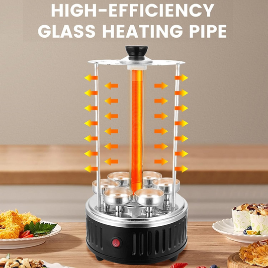 Electric Skewers Grill, Smokeless indoor barbecue machine R8612 - R8619