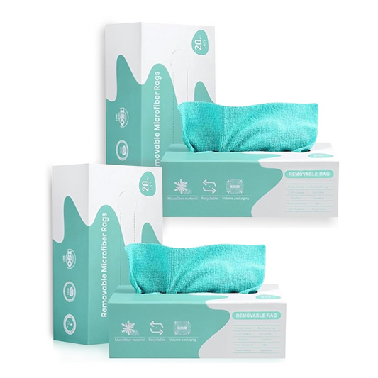 20 Pcs Microfiber Towel Reusable Magic Cleaning Cloth, Washable Multi-Use Cleaning Wipes