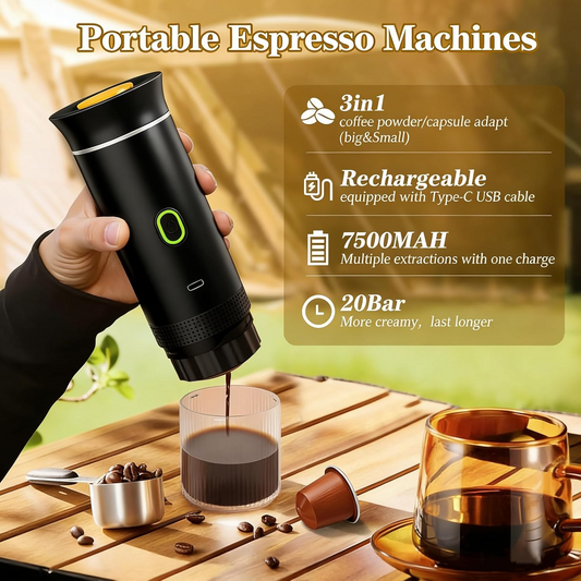 Portable  Wireless  Electric Coffee Machine Maker