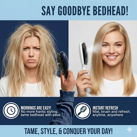 2-in-1 Spray Hair Brush