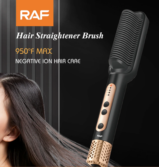 RAF Hair Straightener Brush 45W R412