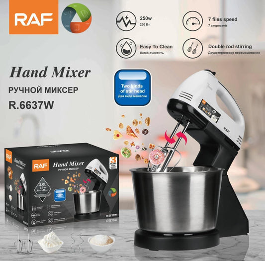 Raf Stand Mixer 250W With Jar 2L R6637