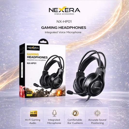 NEXERIA Gaming Headset With Mic  NX-HP01