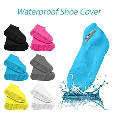 WaterProof Shoe Covers, Reusable Silicone Rain Shoes Cover
