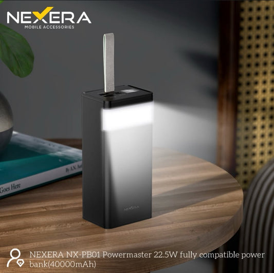 40000MAH 3 Outputs Power Bank With LED Lighting NX-PB01