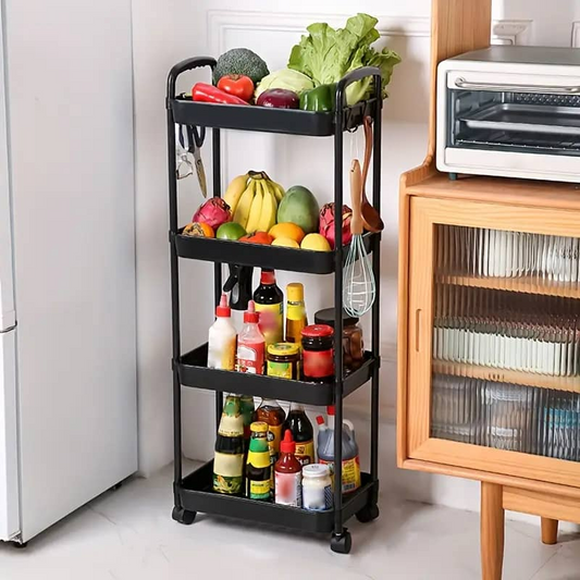 Kitchen Storage Cart 4 layer movable