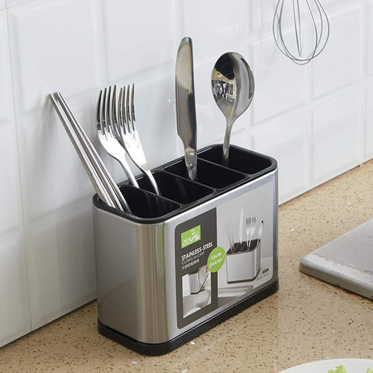 High Quality Stainless Steel Cutlery Bucket