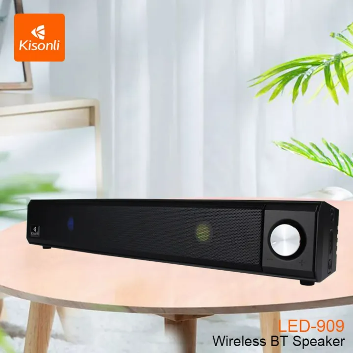 Kisonli LED-909 10W Portable Wireless Bluetooth Speaker