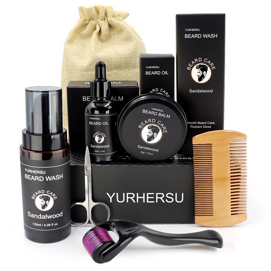 Beard Care Kit for Men Grooming 7 Piece