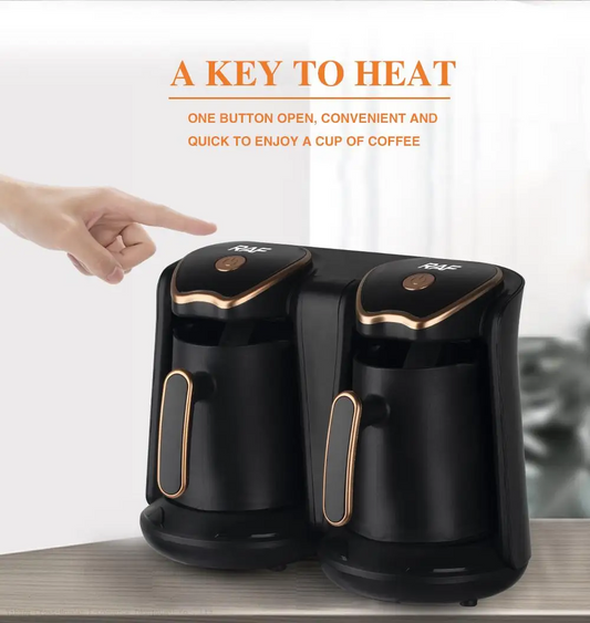 RAF Electric Maker Double Cup Turkish Coffee Machine R109  0.5L