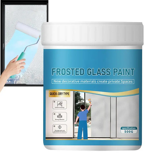 Glass Window Privacy Paint  | Portable Frost Spray Paint 300G