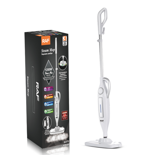 RAF 1250W Electric Powerful Steam Mop Stick Handheld Corded Vacuum Cleaner R8772