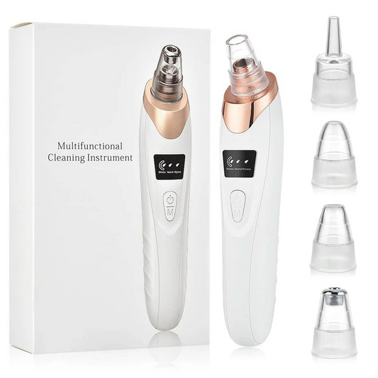 5 in 1 Rechargeable Blackhead Remover Facial Pore Cleaner Deep Cleaning