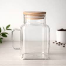 16 oz glass cup comes with bamboo lid and reusable glass straw