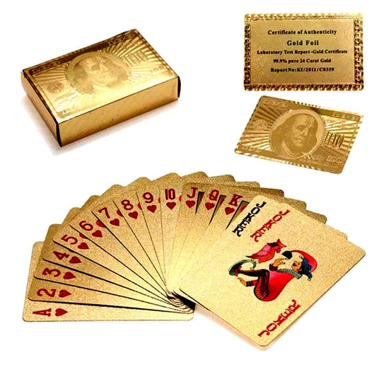 Waterproof Luxury Gold Card