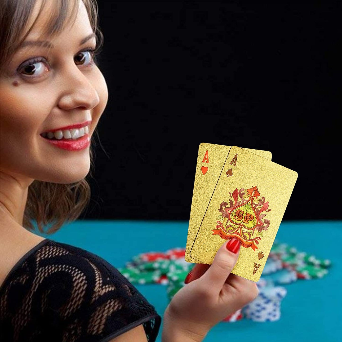 Waterproof Luxury Gold Card