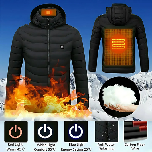 Heating Jacket Outdoor Coat USB Electric Heated Jackets