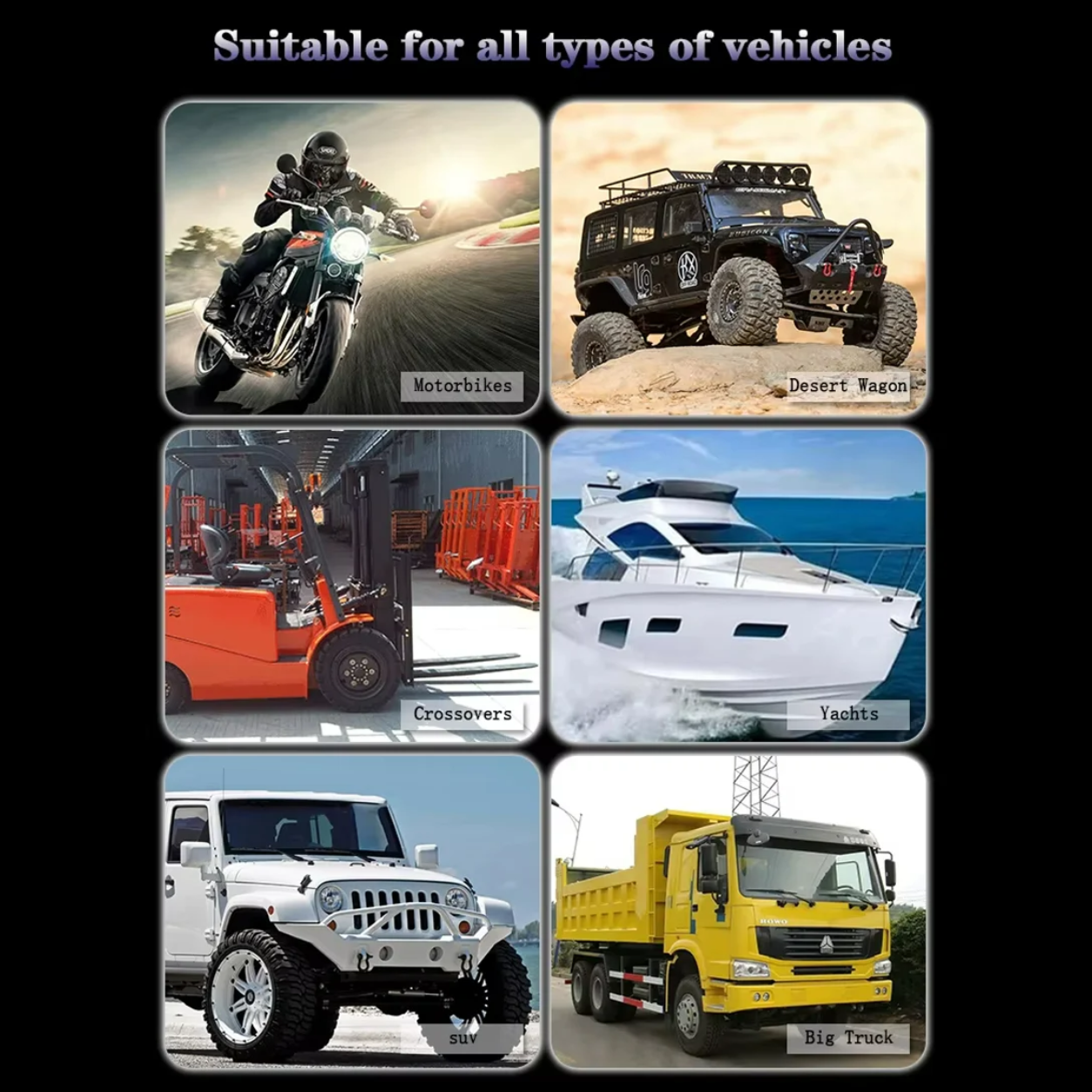 OffRoad Dual-Row Car LED Work Light Bar  Cool White IP67 Waterproof